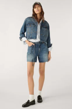 Denim|Ba&Sh Strukturierte Jacke