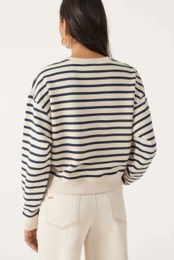 Sweatshirts|Ba&Sh Sweater Im Marinestil