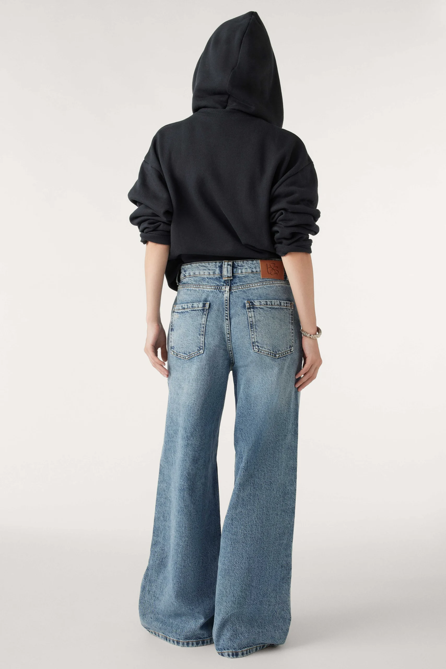 Denim|Ba&Sh Weite Blue Jeans