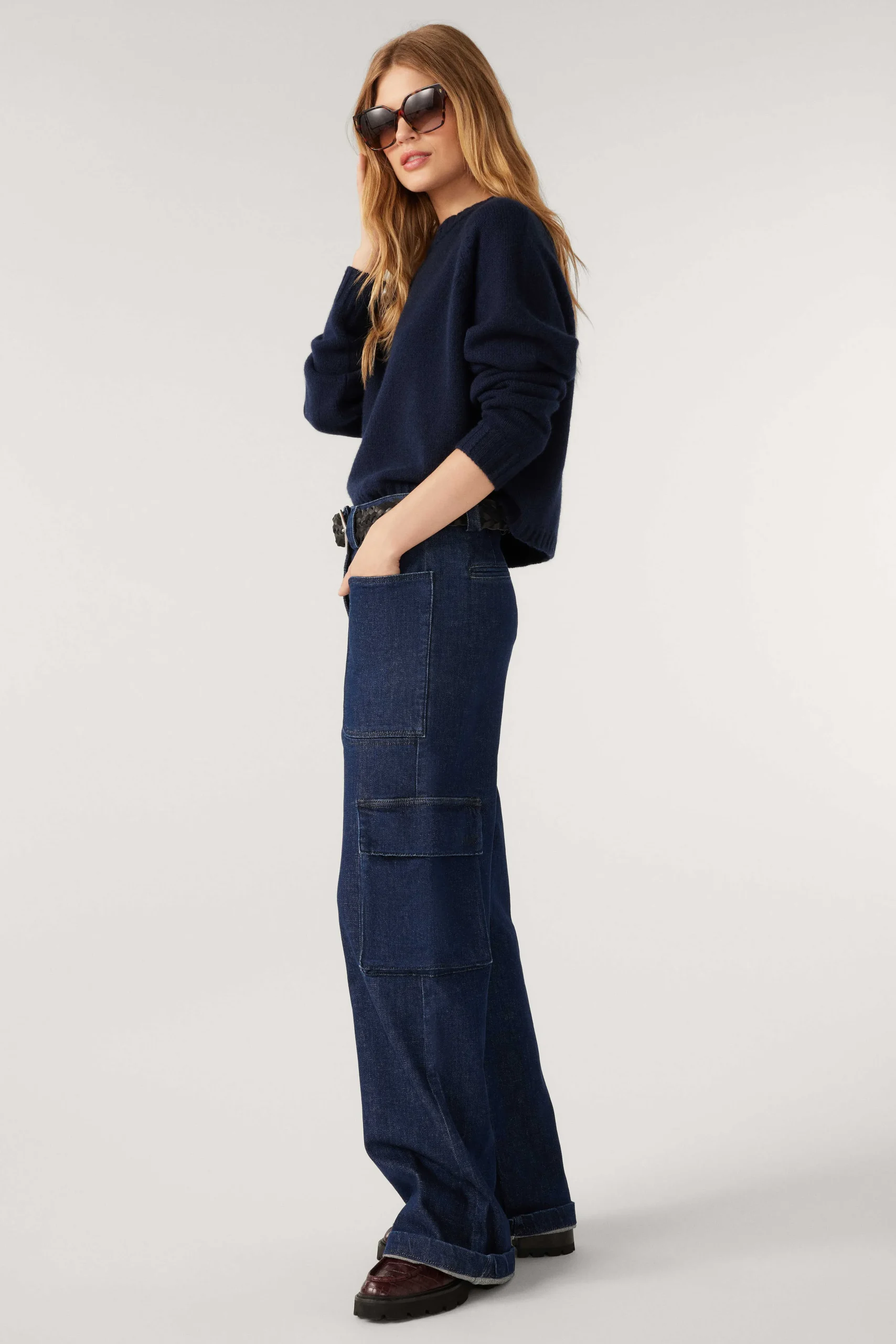 Denim|Ba&Sh Weite Jeans