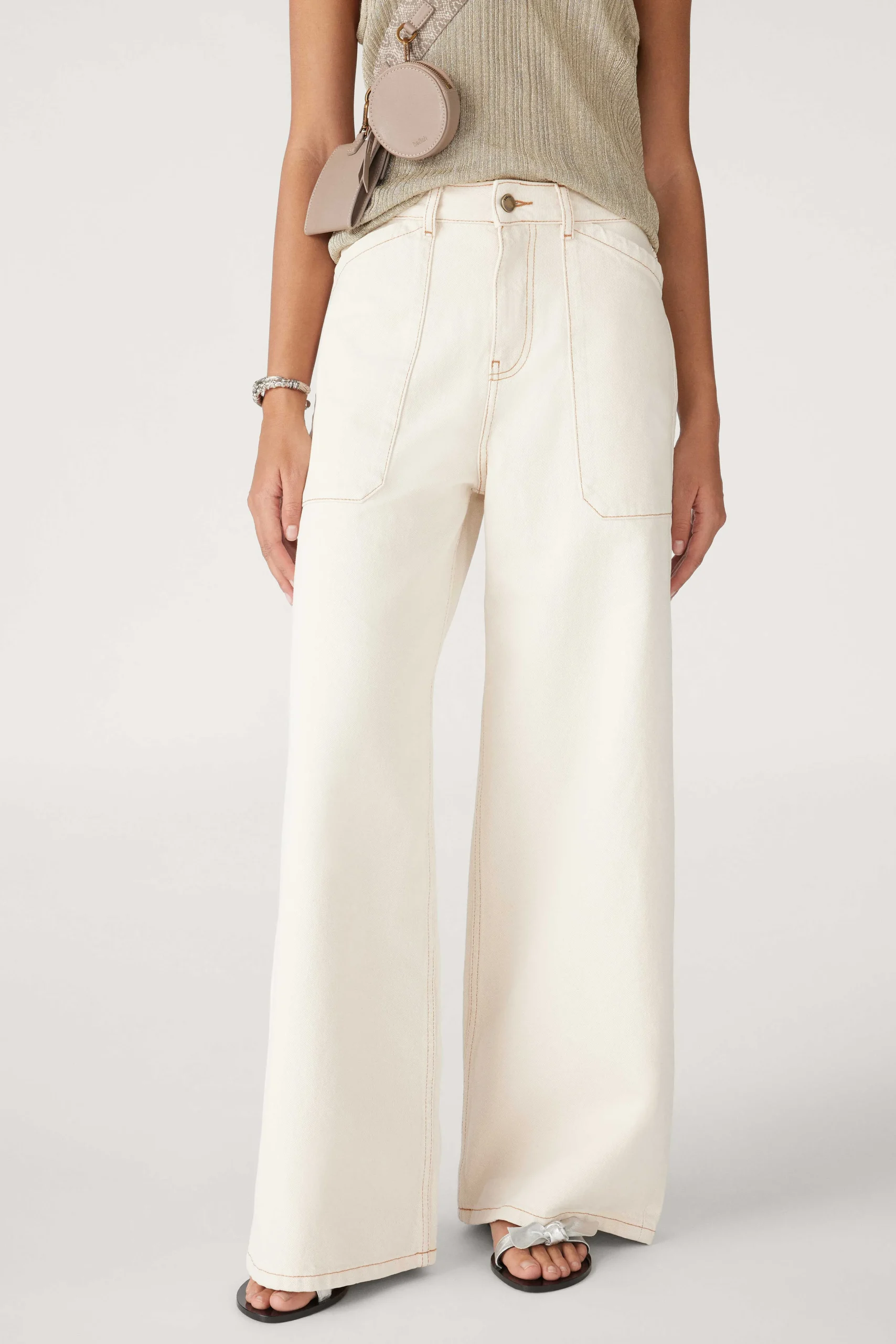 Denim|Ba&Sh Weite Jeans