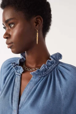 Denim|Ba&Sh Weites Hemd